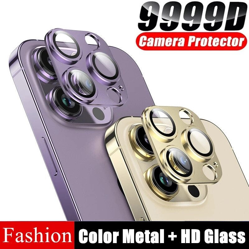For Iphone 16 15 14 Pro Max 13 12 Tempered Glass Camera Lens Screen Protector