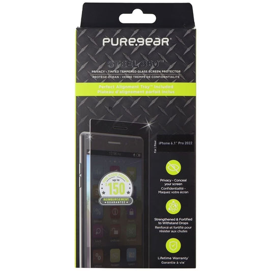 Steel 360 Privacy Tinted Tempered Glass for Iphone 14 Pro